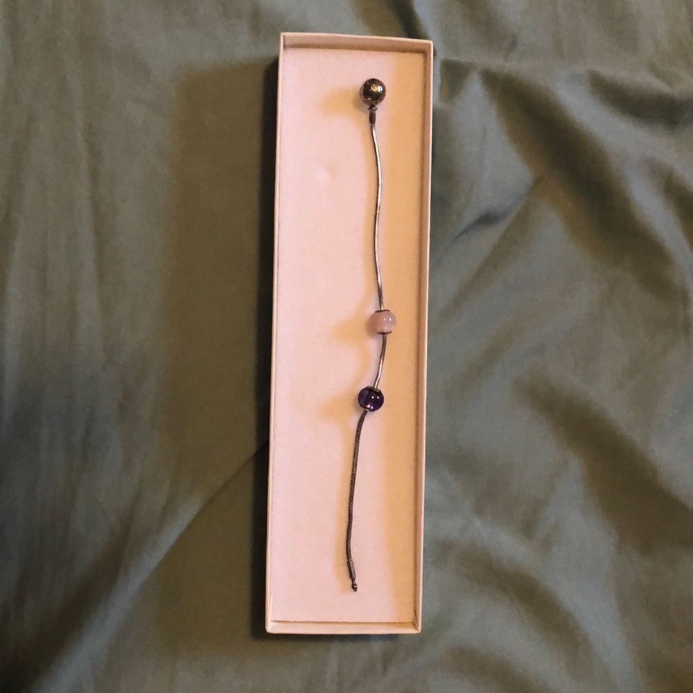 Pandora Bracelet with two charms :Love and Faith💕